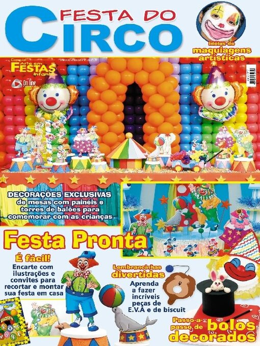 Title details for Arte em Festas Infantis by Online Editora - Available